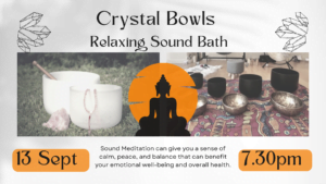 Sound Bath Meditation with Crystal Singing Bowls // The Beehive Centre, Bristol